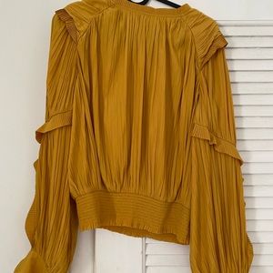 Joie Paityon Blouse in dusty gold